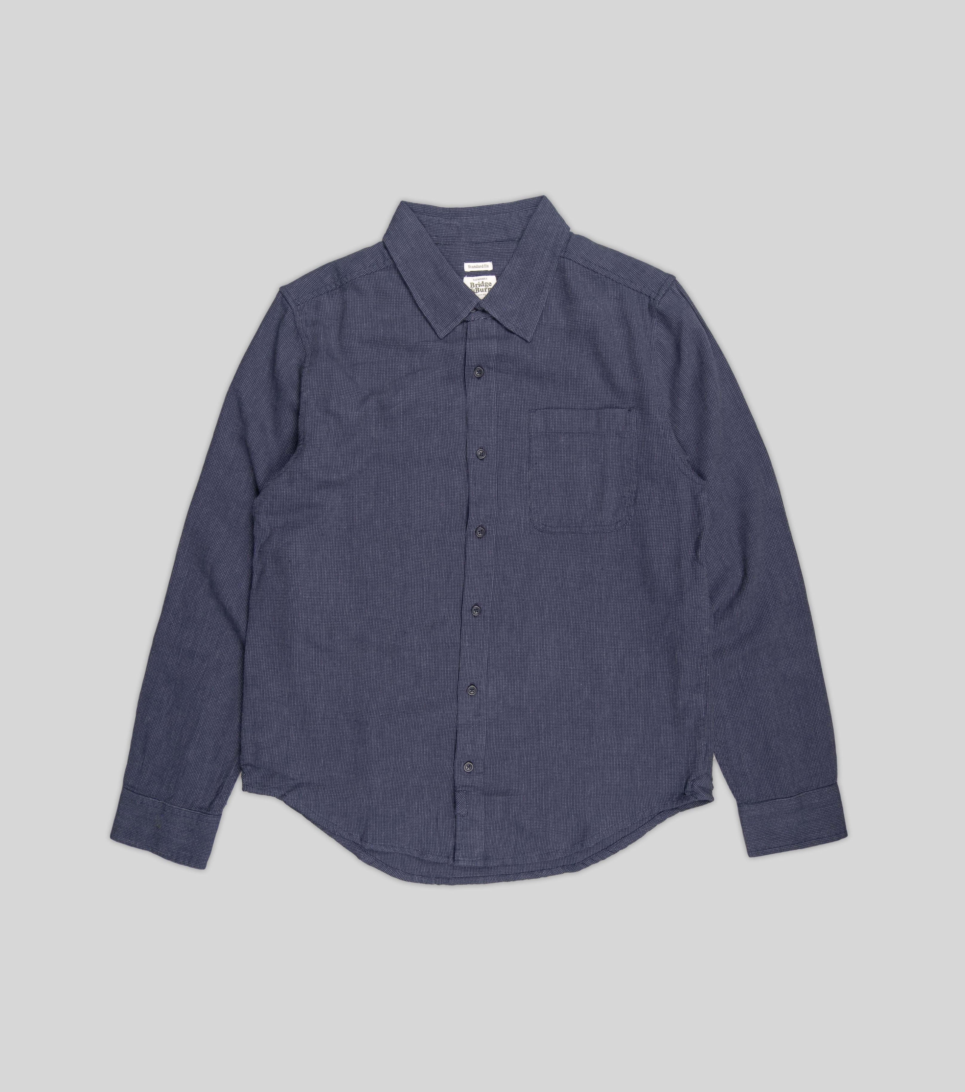 Jude Navy Chevron Shirt