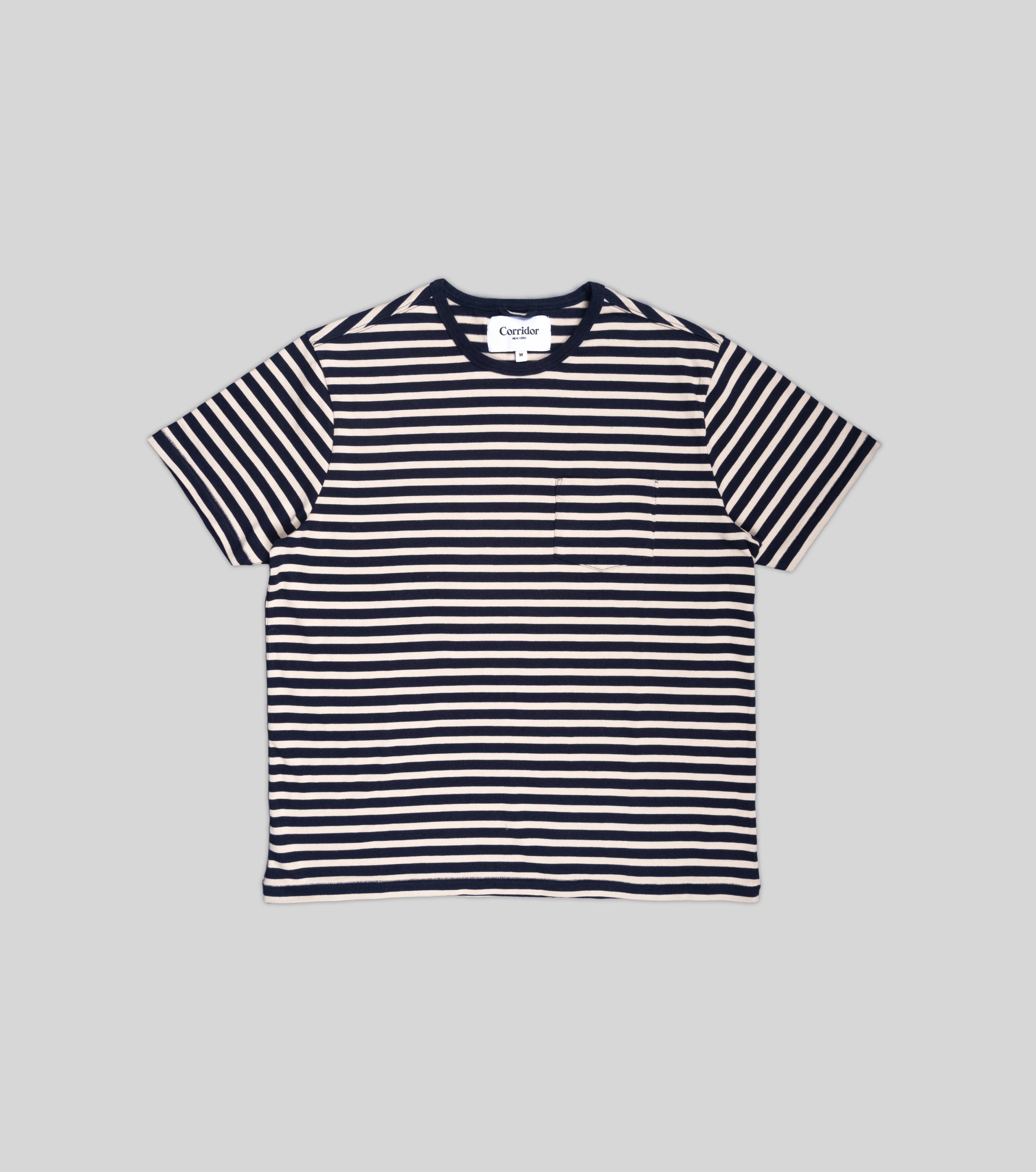 Navy Striped T-Shirt